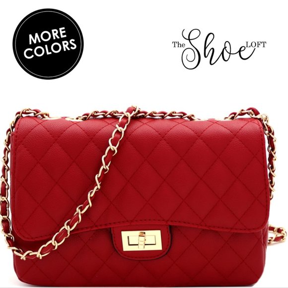 Quilted Chain Shoulder Bag